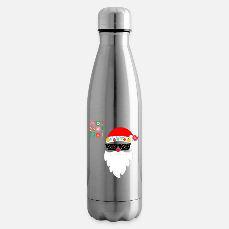 HO HO HO - Isolierflasche - Lightsilver