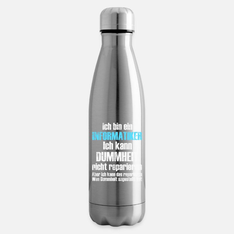 Informatiker Informatik - Isolierflasche - Lightsilver