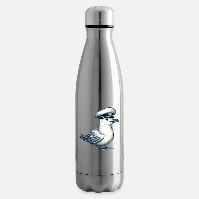 Möwe - Isolierflasche - Lightsilver