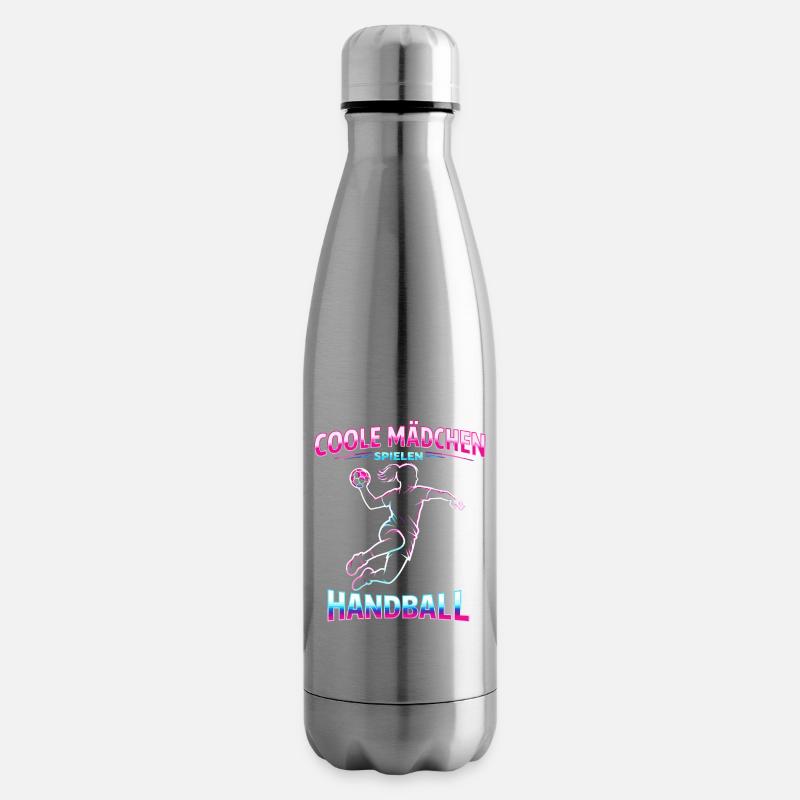 handball mädchen weihnachten geschenk - Isolierflasche - Lightsilver