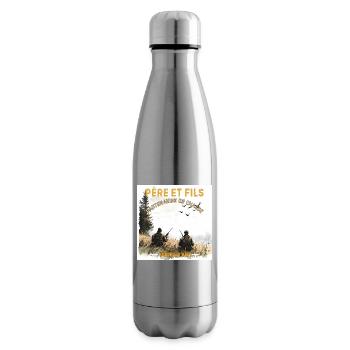 Père et Fils Chasse Ensemble - Bouteille isotherme - argent clair - Droite