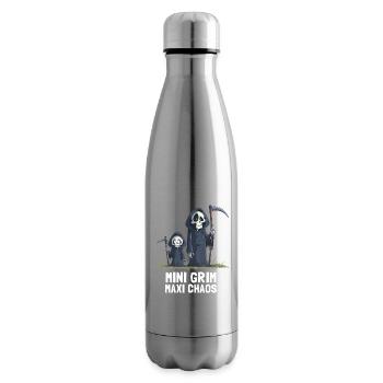 Kleiner Grim – Der Sensenmann des Chaos - Isolierflasche - Lightsilver - Rechts