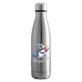 Jaw-some Celebration - Insulated Water Bottle - silver - Right