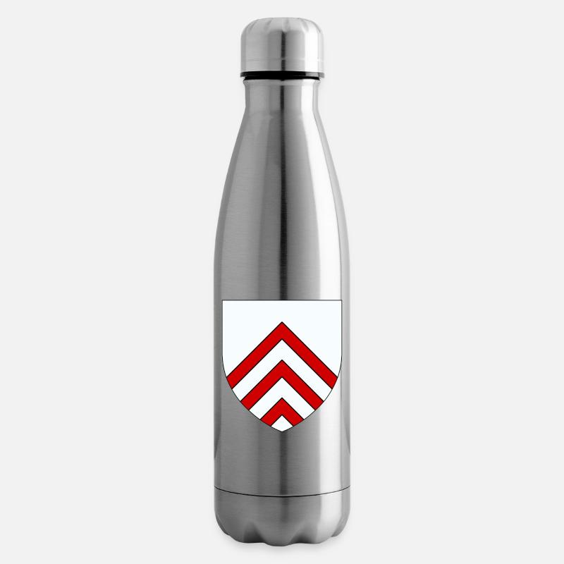 Blason du Perche - Bouteille isotherme - argent clair