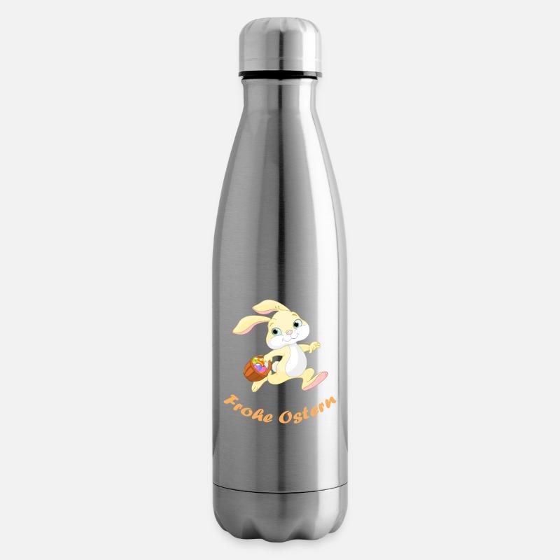 Easter - Insulated Water Bottle - silver