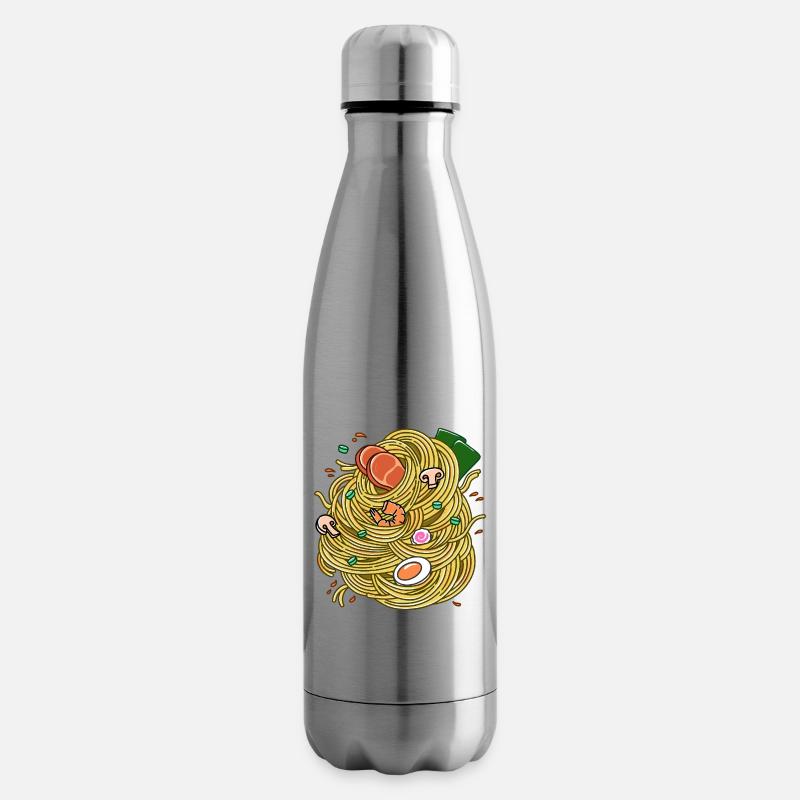 Ramen!! - Insulated Water Bottle - silver
