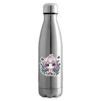 Chibi-Blumenzauber - Isolierflasche - Lightsilver - Rechts