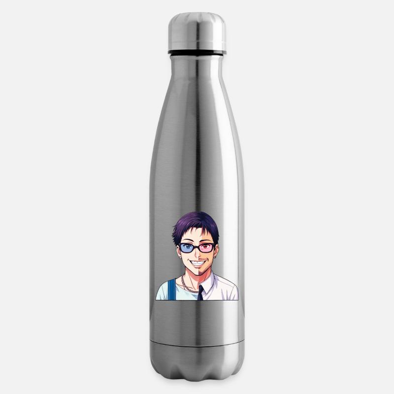 JUNGE TRAF MÄDCHEN – nette Leute - Isolierflasche - Lightsilver