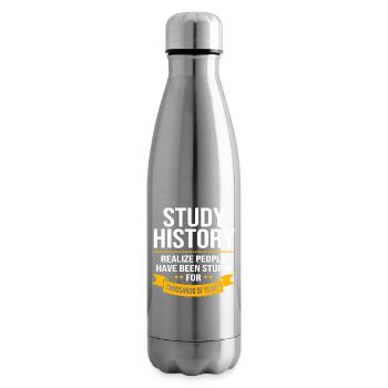 Historisch Historiker Geschichte - Isolierflasche - Lightsilver - Rechts