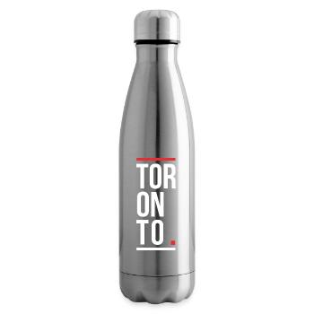 Toronto Canadian City Logo-Design - Isolierflasche - Lightsilver - Rechts