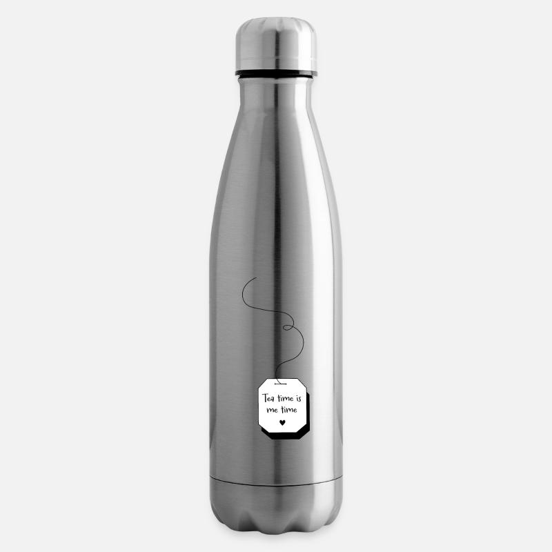 Tea time - Isolierflasche - Lightsilver