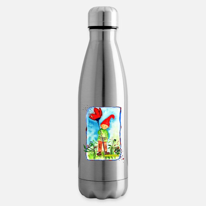 dwarf - Insulated Water Bottle - silver