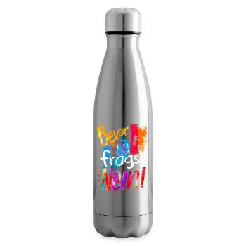 Bevor Du fragst: NEIN! - Isolierflasche - Lightsilver - Rechts