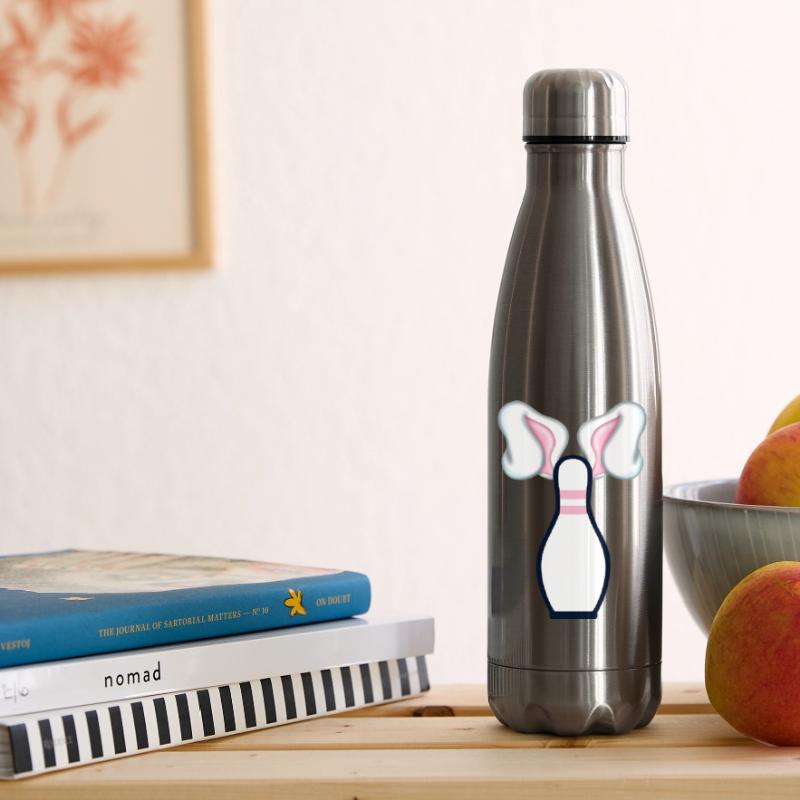 Bowling Easter Easter Bunny Ears Insulated Water Bottle