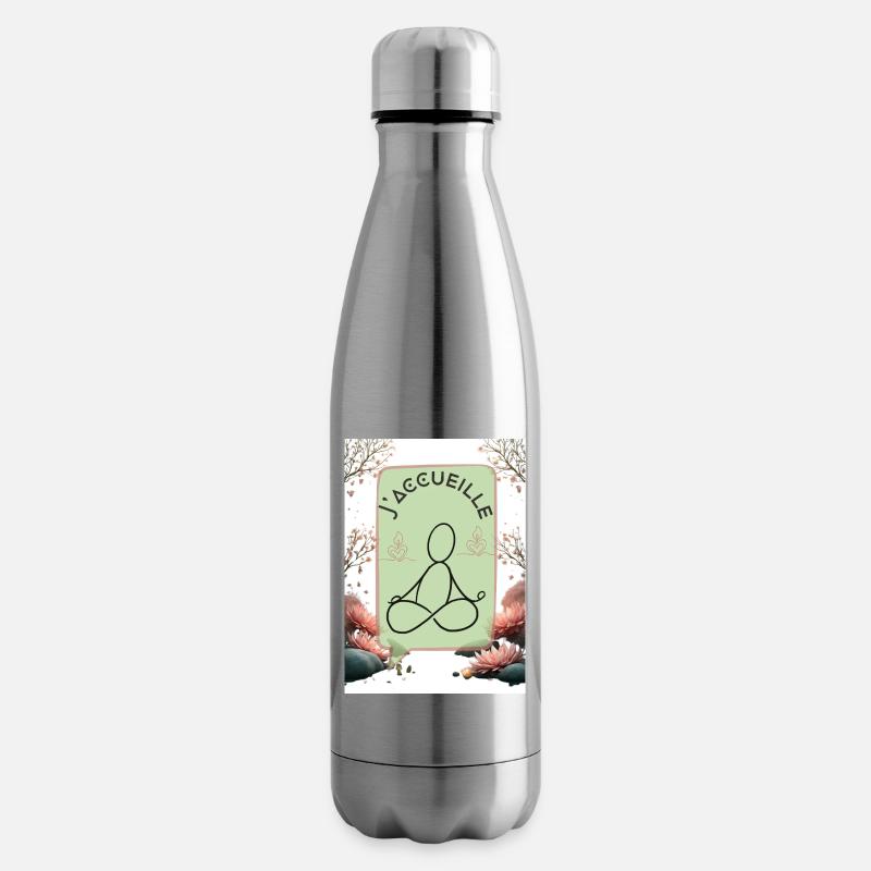 Begrüßungsflöte - Isolierflasche - Lightsilver