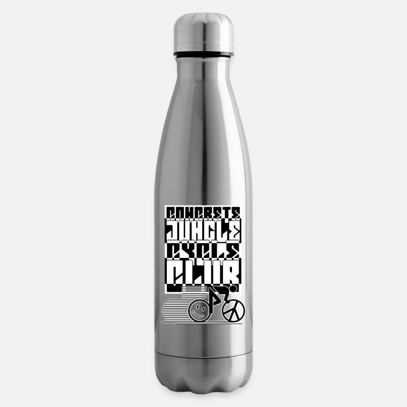 Rennrad - Isolierflasche - Lightsilver