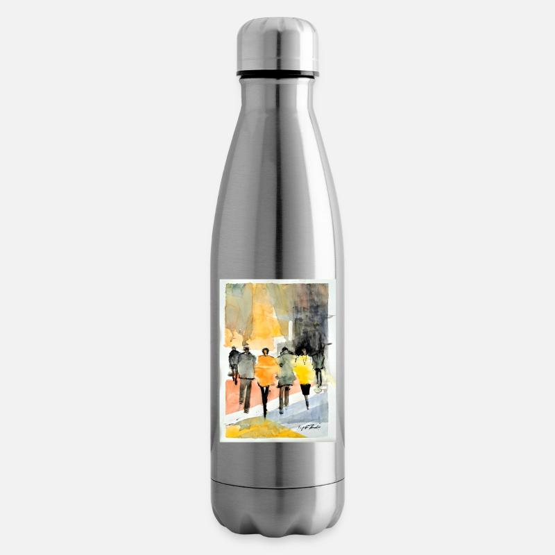 Mode populaire - Bouteille isotherme - argent clair