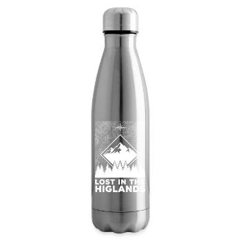 Lost In The Highlands - Insulated Water Bottle - silver - Right