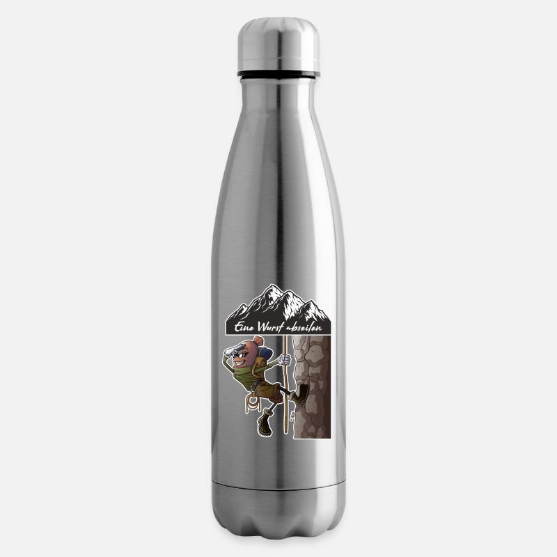 Eine Wurst abseilen - Isolierflasche - Lightsilver