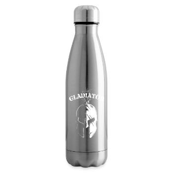 Gladiator Helm 300 Fighter Geschichte Römer Symbol - Isolierflasche - Lightsilver - Rechts