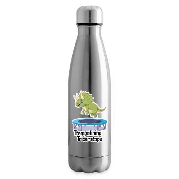 TRAMPOLINE DU TRICÉRATOPS - Bouteille isotherme - argent clair - Droite