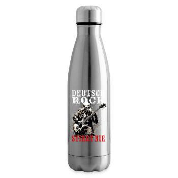 German Rock Never Dies - Insulated Water Bottle - silver - Right