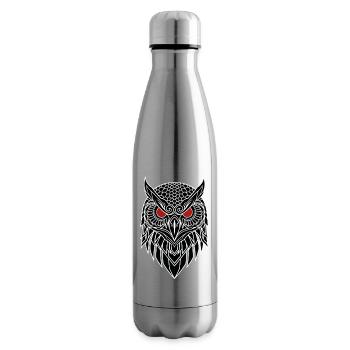 Uhu-Rotauge-Totem - Isolierflasche - Lightsilver - Rechts