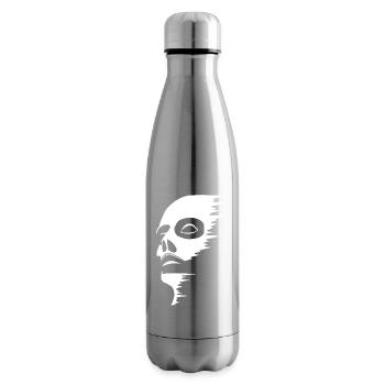 Geisterhaftes Gesicht - Isolierflasche - Lightsilver - Rechts