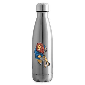 Löwe Eishockey Eishockeyschläger - Isolierflasche - Lightsilver - Rechts