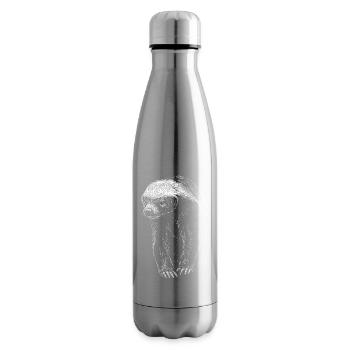 Honigdachs - Isolierflasche - Lightsilver - Rechts