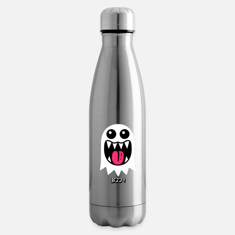 Ghost Buh - Isolierflasche - Lightsilver
