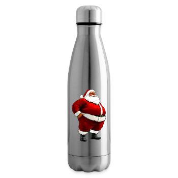 Dicker Weihnachtsmann - Isolierflasche - Lightsilver - Rechts
