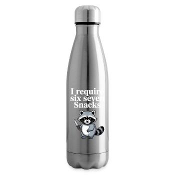 6-7 Internet Meme Cooler 6 7 Waschbär - Isolierflasche - Lightsilver - Rechts