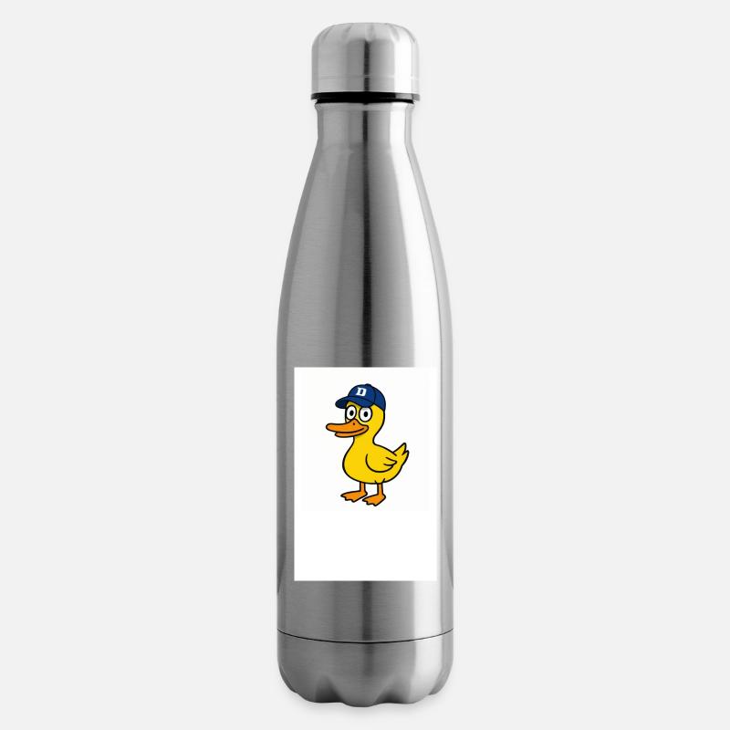 Ente mit D-Kappe - Isolierflasche - Lightsilver
