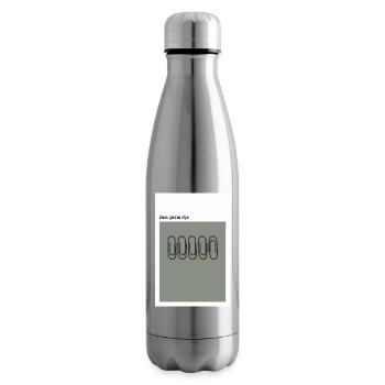 Chaos German Style Paper Clip - Insulated Water Bottle - silver - Right