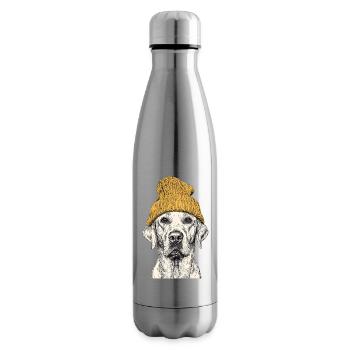 Beanie Retriever - Bouteille isotherme - argent clair - Droite