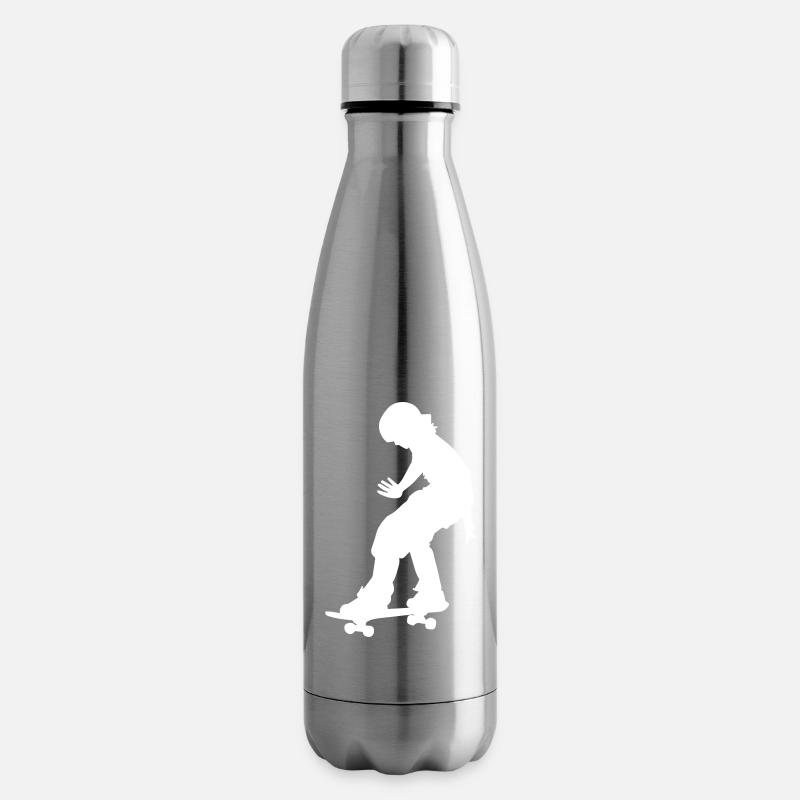 Skaterin - Isolierflasche - Lightsilver
