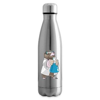 Laboratoire de tubes à essai de science taupe - Bouteille isotherme - argent clair - Droite