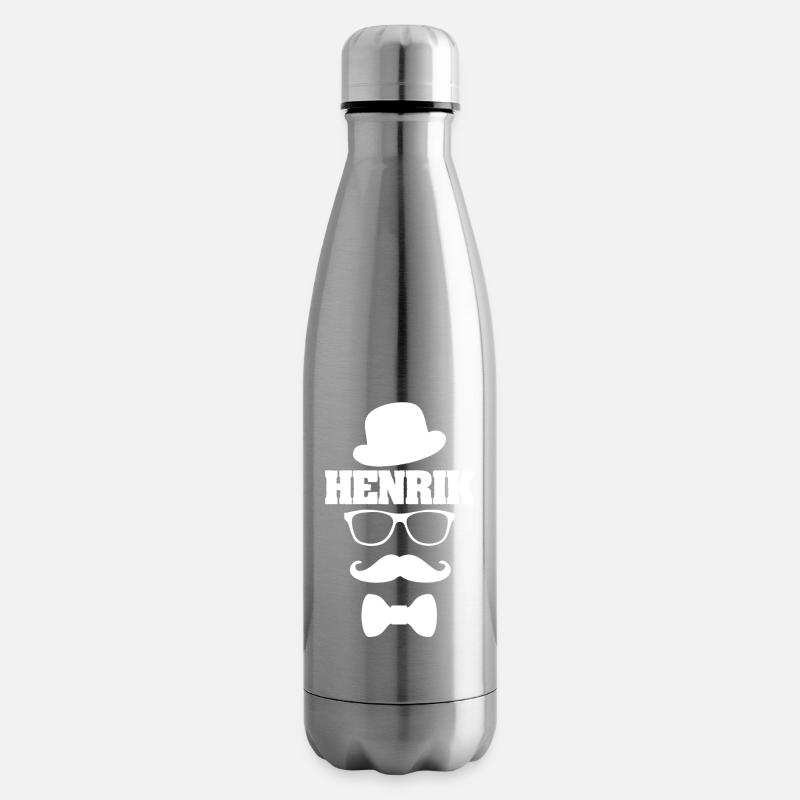 Henrik - Isolierflasche - Lightsilver
