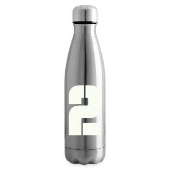 2 - Insulated Water Bottle - silver - Right