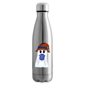 Astrologischer Widder Tierkreiszeichnertop - Isolierflasche - Lightsilver - Rechts