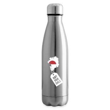 Greenland Not For Sell - Design statement - Bouteille isotherme - argent clair - Droite