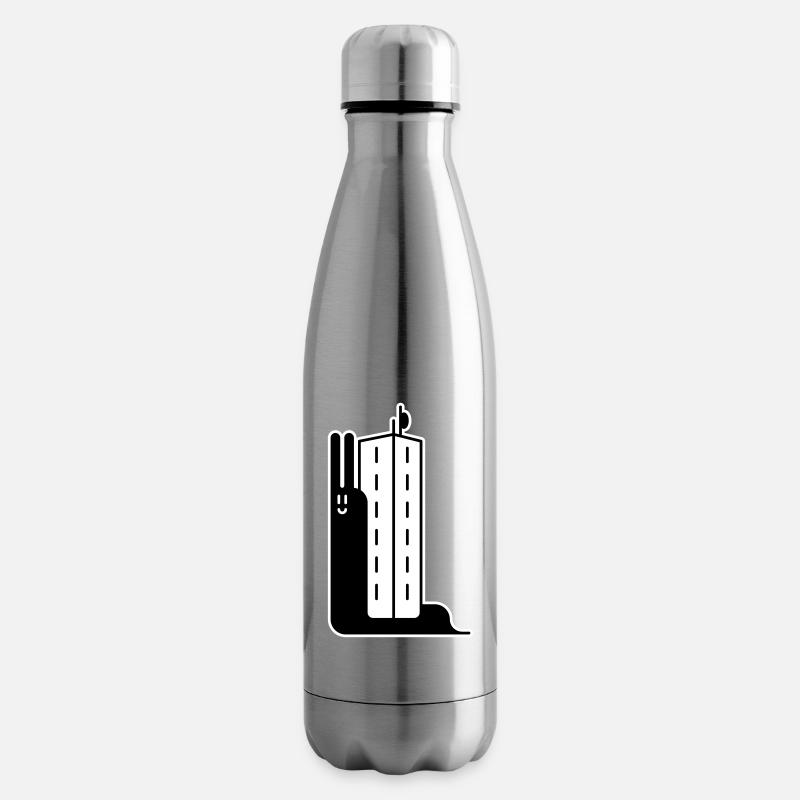 Block Snail - Isolierflasche - Lightsilver