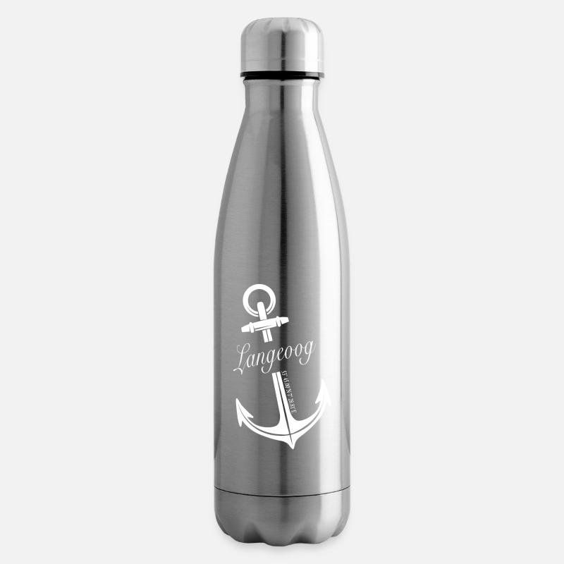 Langeoog - Isolierflasche - Lightsilver