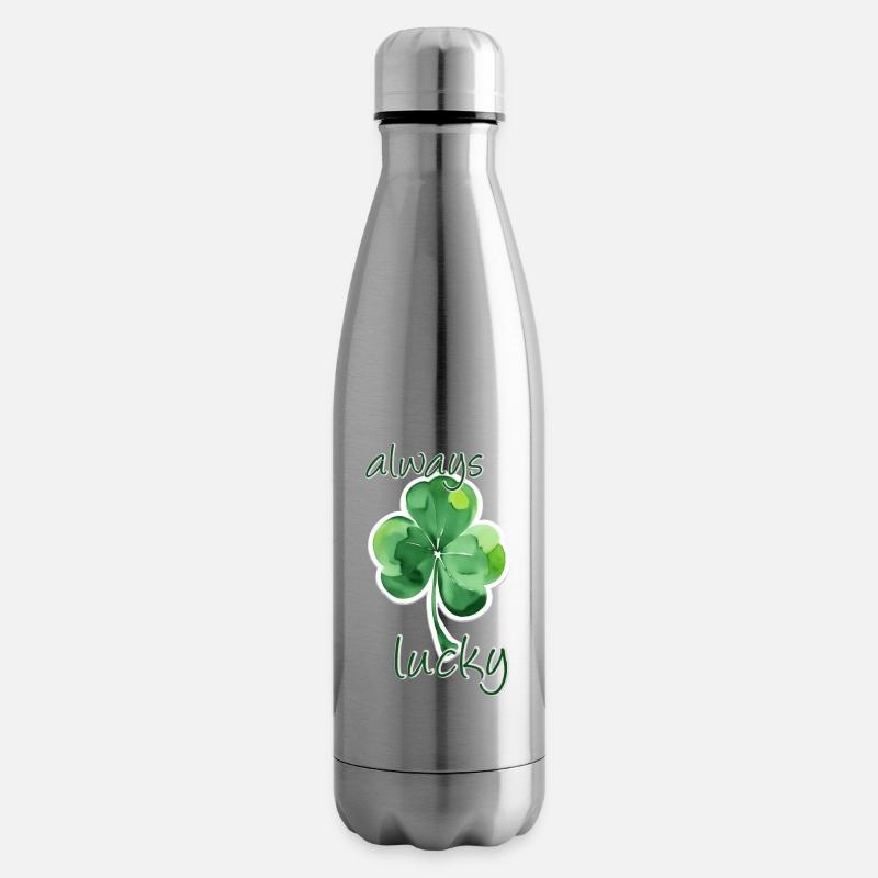 always lucky - Isolierflasche - Lightsilver