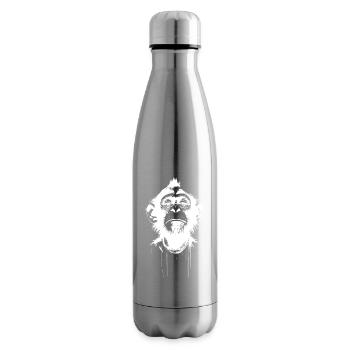Monkey President - Insulated Water Bottle - silver - Right
