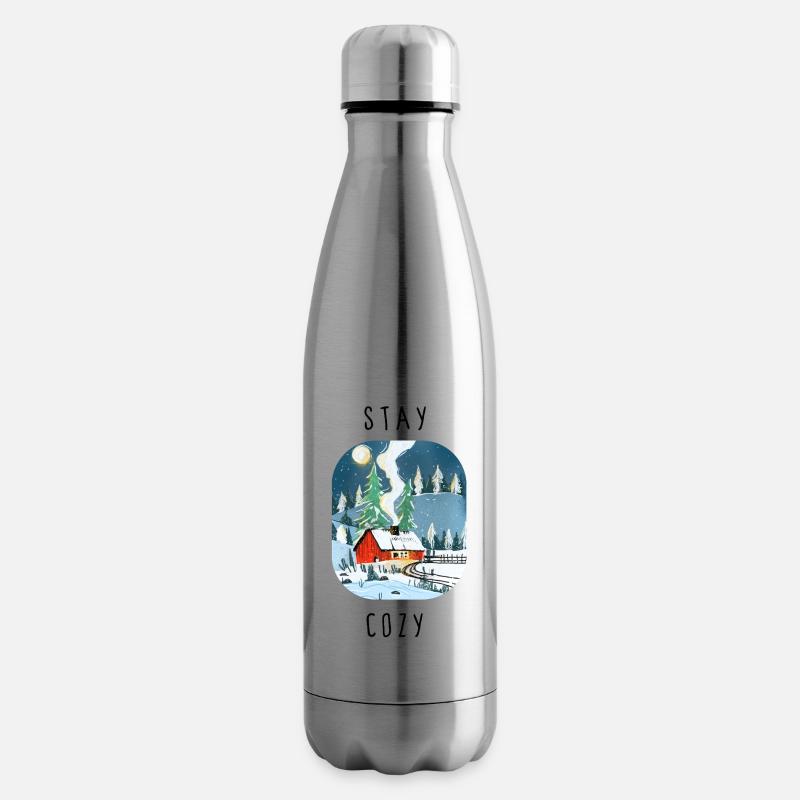 stay_cozy - Isolierflasche - Lightsilver