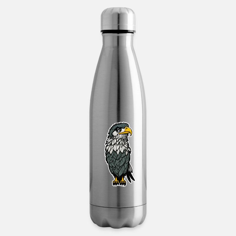Adler - Isolierflasche - Lightsilver