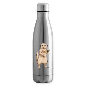 Erdmännchen Fisch Tempura - Isolierflasche - Lightsilver - Rechts