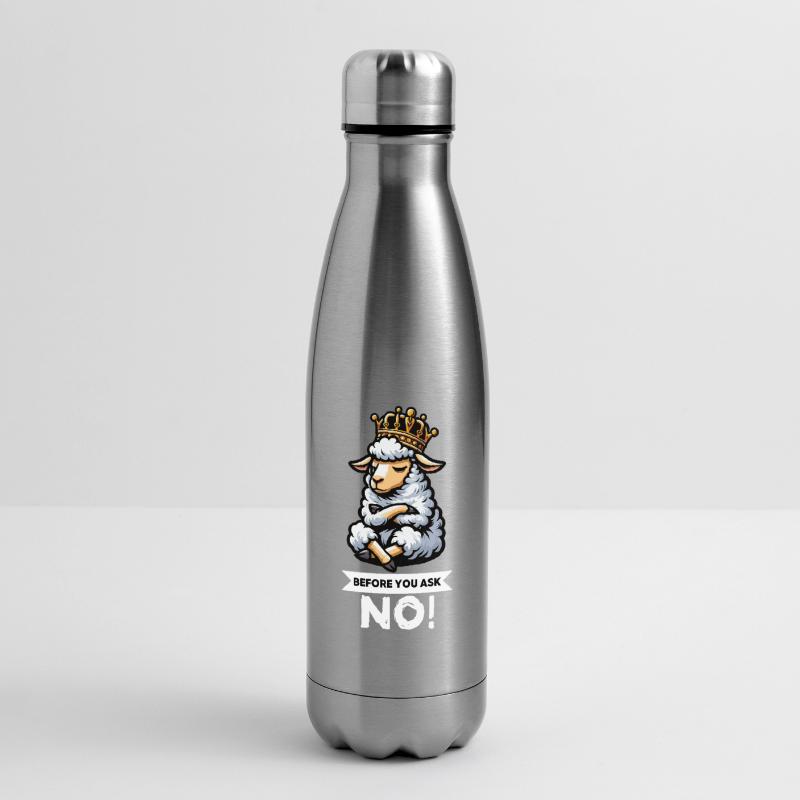 Before You Ask Schaf Schafe Schäfer Schafhalter  Isolierflasche